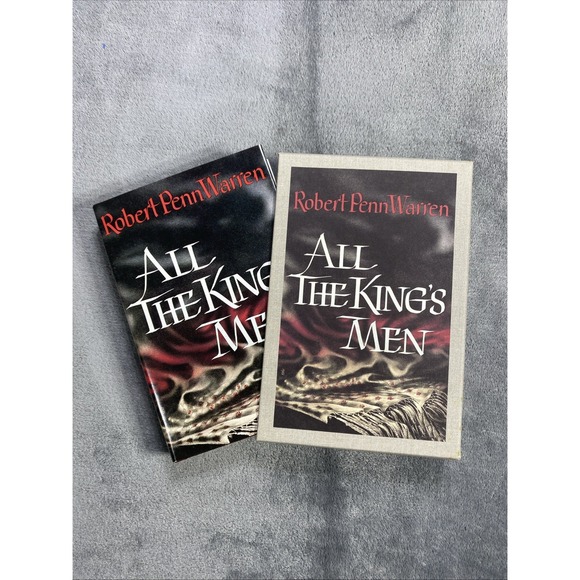 All the King\'s Men Book Robert Penn Warren First Edition Library Facsimile HCDJ